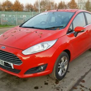 Red Ford Fiesta Front Left