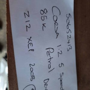 VAUXHALL CORSA Engine 1.2 | 85000 | running